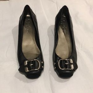 Jessica Simpson Buckle flats